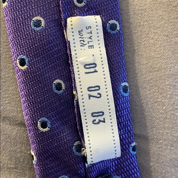 Handmade silk tie - Picture 4 of 5